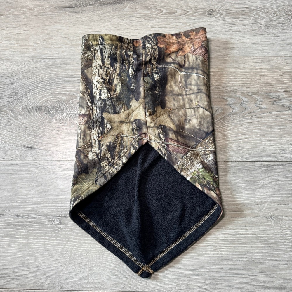 Turtle Fur Mens Camo Fleece Lined Neck Gaiter Warmer Forest‎ Camouflage Bandana